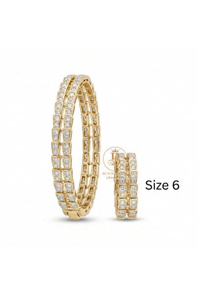 Black Season One-piece round bracelet set (free size) + ring (size 9)