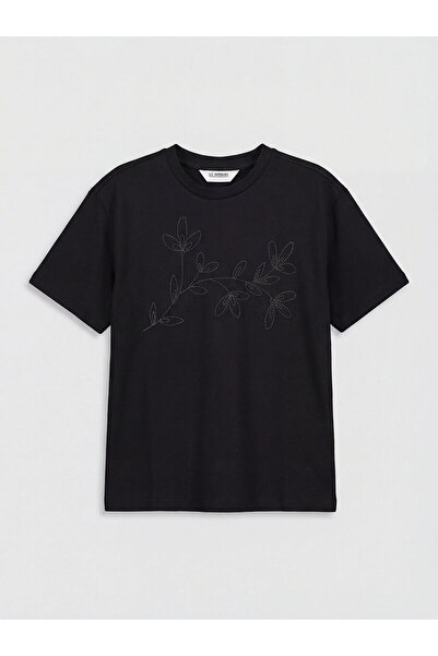 LC Waikiki LCW dečija majica sa izvezenim motivima za devojčice