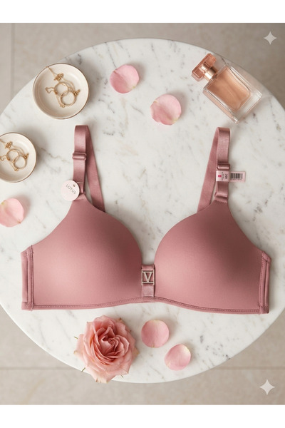 Tatty Underwear Unpadded, Wireless (Wire-Free) C Cup Bra