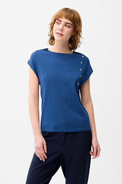 Love My Body Bisiklet Yaka Triko Bluz