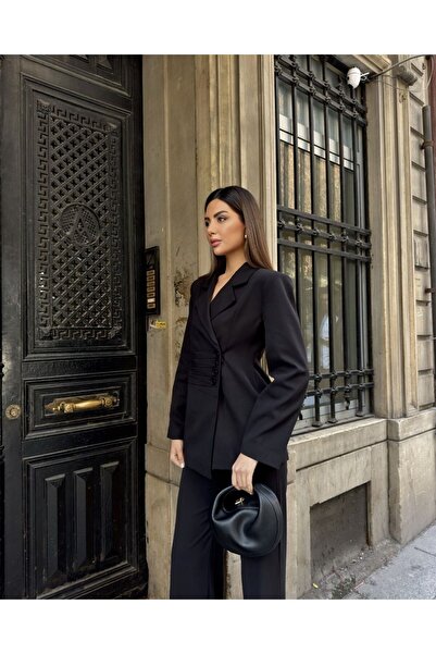 Nesil Asymmetric Jacket Pants