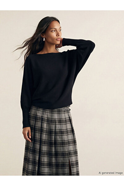 LC Waikiki Özmarka New Season Boat Neck Women's Knitwear Sweater