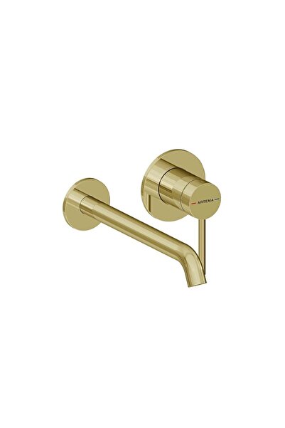 Artema Minimax Round Built-In Sink Faucet (Long) Soft Gold A4354974