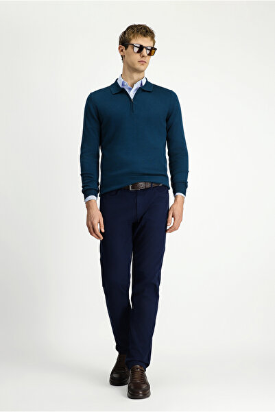 Kiğılı 7 Drop Slim Fit Slim Fit Stretch Fabric Canvas / Chino Trousers