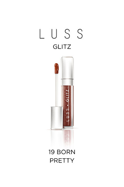 LUSS Glitz Dudak Parlatıcısı Lip gloss No 19 Born pretty