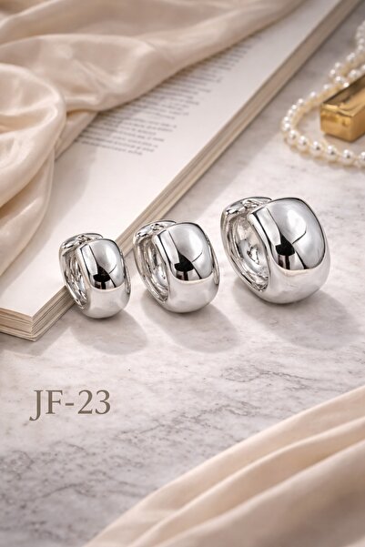 Jack Ferrero أقراط نسائية أساسية بحلقات مقوسة من 3 قطع