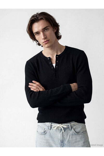 LC Waikiki Özmarka New Season Crew Neck Men's Knitwear Sweater