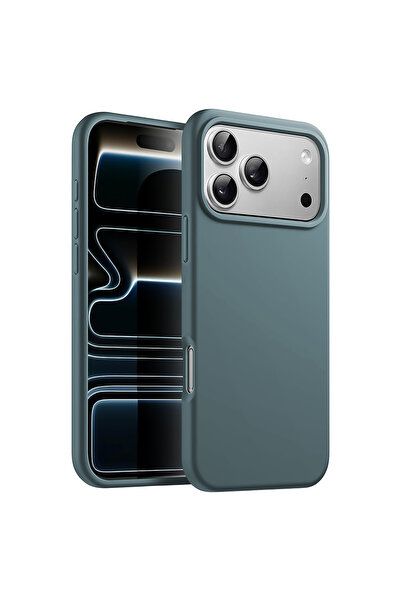 Casey Studios Husa Apple iPhone 17 Pro, Silicon, Microfibra, Slim, Margini Ri...