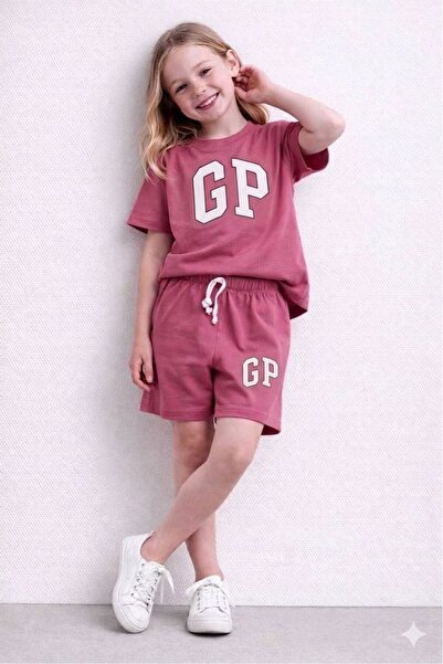 ciklet kids طقم علوي وسفلي للفتيات مع شورت