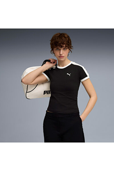 Puma T7 Slim Kadın Siyah T-Shirt