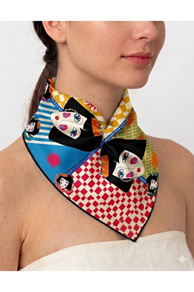 tarzınısec Alege-ți stilul: Eșarfă/Bandana/Accesoriu Queen în bleumarin, 48x4...