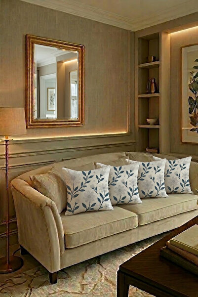 Çt Çeyizci Tekstil 4τμχ Θήκη διακοσμητικού μαξιλαριού , Ψηφιακό τύπωμα τμχ Δι...