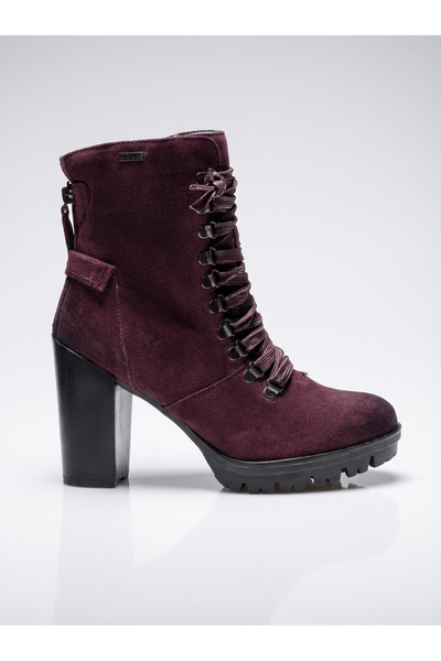 BUGATTI Women's boots - Elegant - size 39 - Purple Suede - lined with winter ...