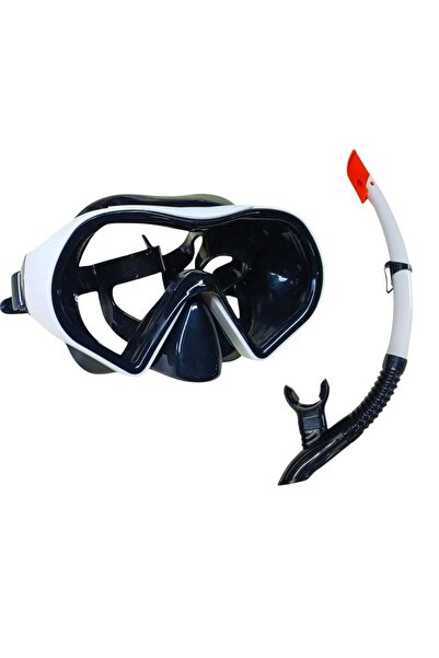 Genel Markalar Star Diving Dalış Maskesi ve Snorkel Yetişkin - 51712-BEYAZ