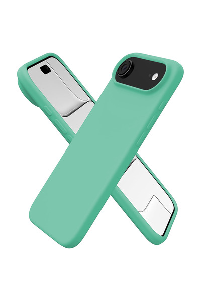 Casey Studios Husa Apple iPhone 17 Air, Silicon, Microfibra, Slim, Margini Ri...