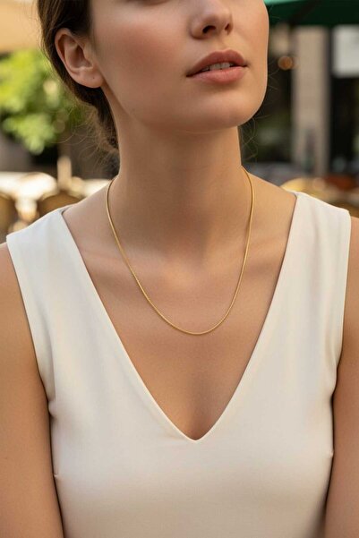 Aware Time Non Tarnish Steel Chain Necklace