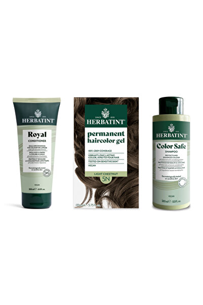 Herbatint Pachet ingrijire par vopsea 5N
