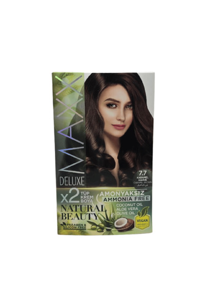 Maxx Max Hair Dye (Caramel Brown “7.7”)