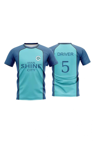 DEEFWEAR Anime Man Shine City Driver 5 T Shirt Soccer Jersey