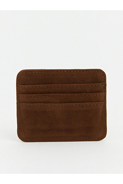 LC Waikiki أوزماركا الموسم الجديد بمظهر جلد السويدي للرجال حامل بطاقات