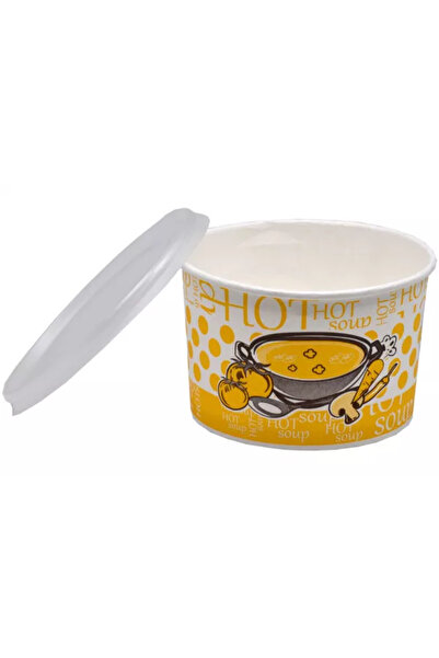 Foodpack BOL SUPA CARTON COLOR 500 ML CU CAPAC TRANSPARENT 25 BUC/SET