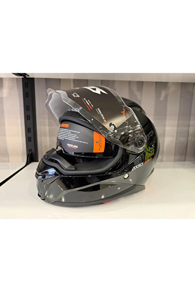AXXIS KASK PANTHER SV SOLID A1 PARLAK SIYAH
