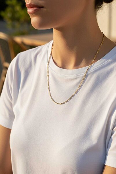 Aware Time Non Tarnish Steel Chain Necklace