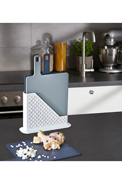 MOİ Cutting Board Set of 4 - 3 Cutting Boards and 1 Board Stand