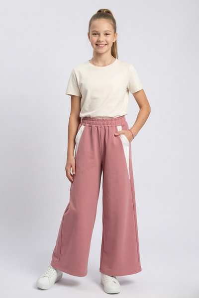 CRASSİ Pantaloni pentru fete cu buzunare 2 fire