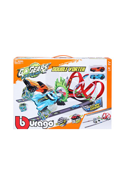 BBURAGO Set de joaca Traseu Double Vortex Go Gears