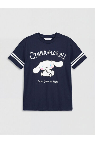 LC Waikiki Özmarka Yeni Sezon Cinnamoroll Baskılı Kız Çocuk Tişört