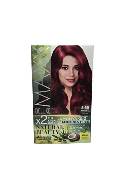 Maxx - Ammonia-free hair dye (pomegranate red 5.65)