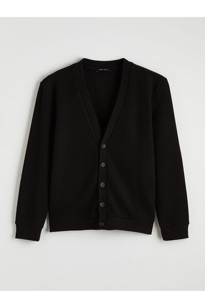 LC Waikiki Ozmarka New Season V-Neck Men's Cardigan