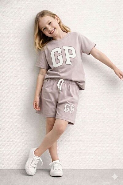 ciklet kids Κοριτσίστικο σορτς κάτω και επάνω σετ