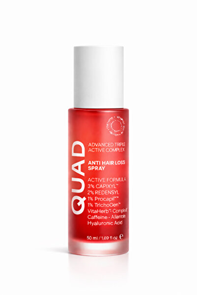 QUAD Saç Dökülme Karşıtı Serum Sprey 50ml – Capixyl Redensyl Procapil İçerikl...