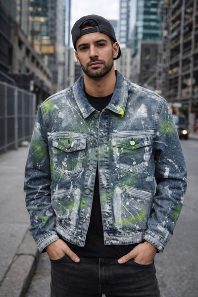 Denim Urban Splash Jacket