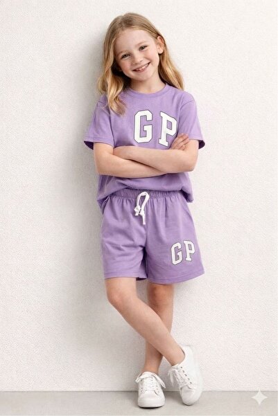 ciklet kids Κοριτσίστικο σορτς κάτω και επάνω σετ