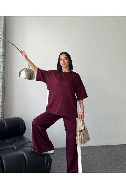 b buhari bykoc cu fantă cu secțiuni modal Set de trening din material textil