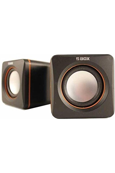 SBOX Boxe SP-02, 6 W, USB (Negru)