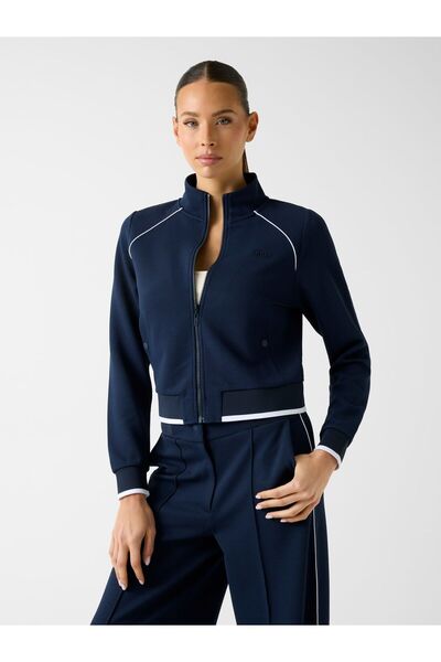 Guess SARAH PIQUE HN FULL ZIP JACKET