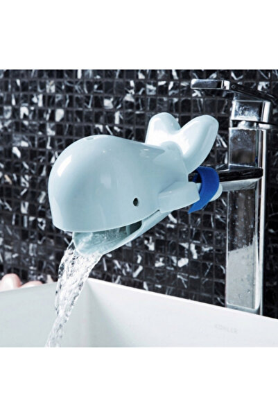 MaffStuff Flexible Rotating Sink Faucet Extension Blue