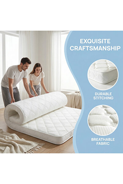 Bleco 190x90cm Foldable Mattress Suitable for Dorms, Homes & Apartments