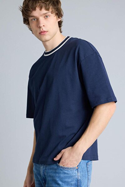 DeFacto Boxy Fit Short Sleeve T-Shirt H3113Ax26Sp