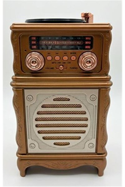 Everton Rt-381 Bluetooth Fm-Usb-Tf-Aux Şarjlı Nostaljik Radyo