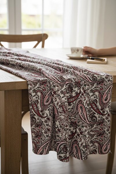 Akbaşlar Viscose Maroken Crepe Woven Fabric |   1 Meter |   Width: 140cm