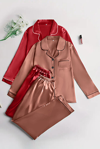 Sweet Dream Womens Pajamas Sets 4 Piece Soft Long Sleeve Sleepwear Set Lounge...