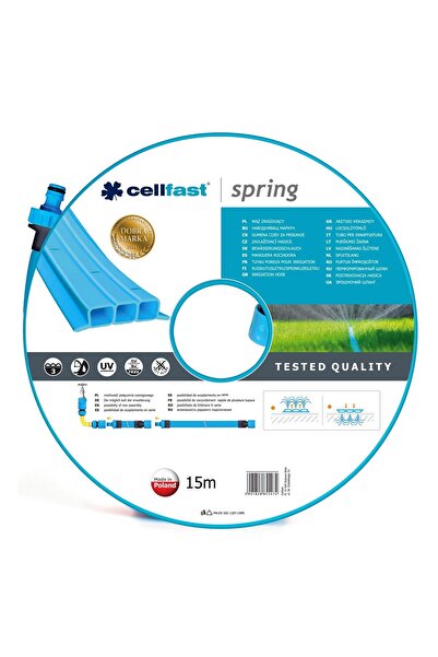 Cellfast Furtun de gradina, cu irigare, 1/2", 15 m,