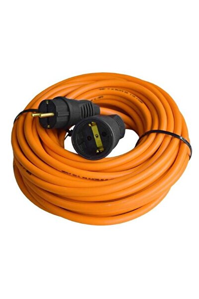 OEM Prelungitor PS15-1X20, 1 priza, 20 m (Portocaliu)