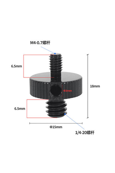 Choice24 Reinforce MM 14 M4 Conversion Screw 1/4 to 1/4 3/8" M4 M5 M6 M8 M10 ...