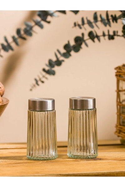 LC Waikiki LCW HOME موزع ملح وفلفل زجاجي مختلط